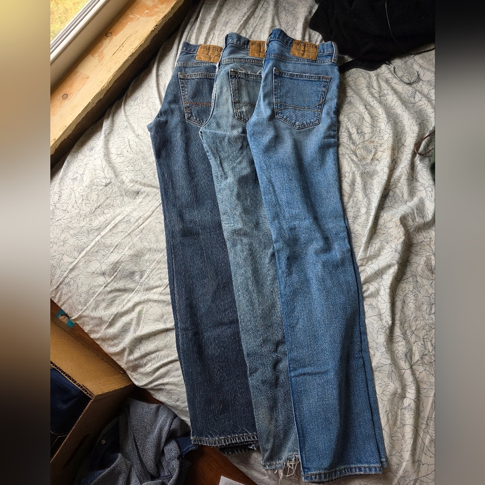Hollister Men's Denim Jeans (SET OF 3)